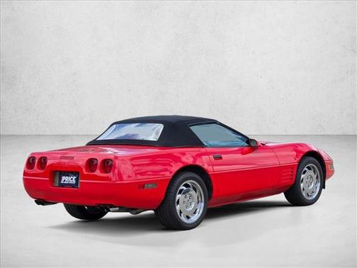 Red 1993 Chevrolet Corvette Base