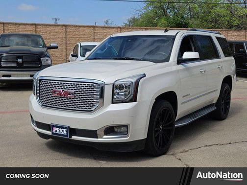 White Diamond Tricoat 2015 GMC Yukon Denali