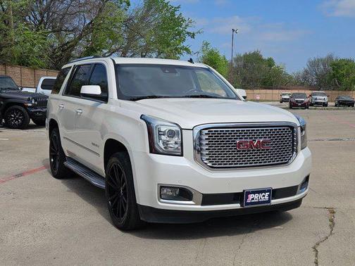 White Diamond Tricoat 2015 GMC Yukon Denali