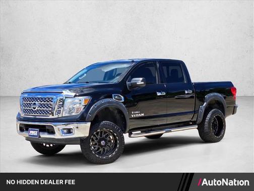 Magnetic Black 2017 Nissan Titan SV