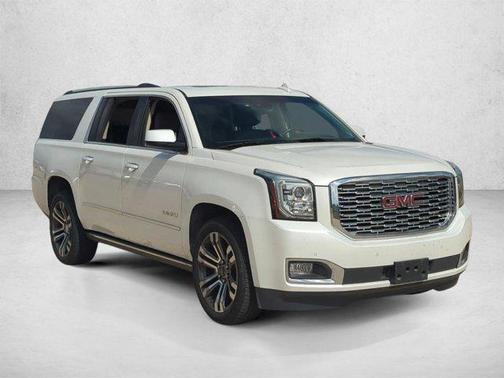 White Frost Tricoat 2019 GMC Yukon XL Denali