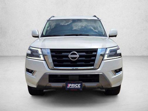 Aspen White Tricoat 2023 Nissan Armada SL 2WD
