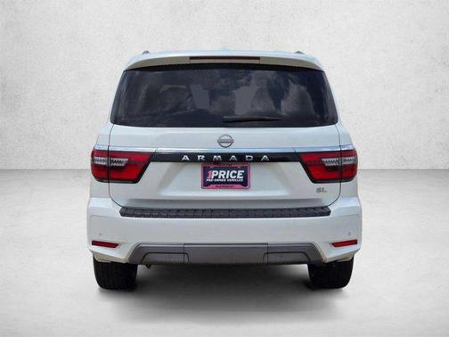 Aspen White Tricoat 2023 Nissan Armada SL 2WD