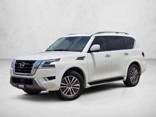 Aspen White Tricoat 2023 Nissan Armada SL 2WD