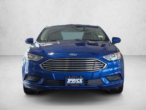 Lightning Blue 2017 Ford Fusion SE