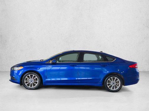 Lightning Blue 2017 Ford Fusion SE