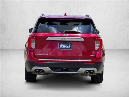 Rapid Red Metallic Tinted Clearcoat 2020 Ford Explorer Platinum