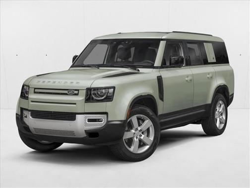 Pangea Green Metallic 2025 Land Rover Defender 130 P400 X-Dynamic SE