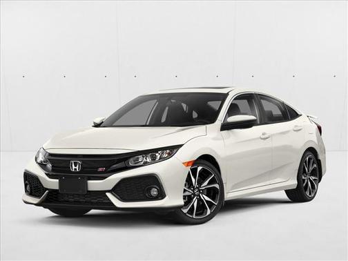 Platinum White Pearl 2019 Honda Civic Si Base