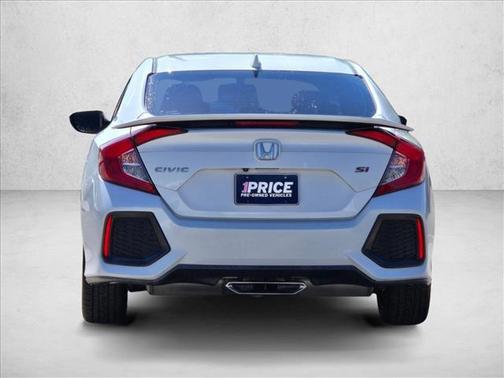 Platinum White Pearl 2019 Honda Civic Si Base