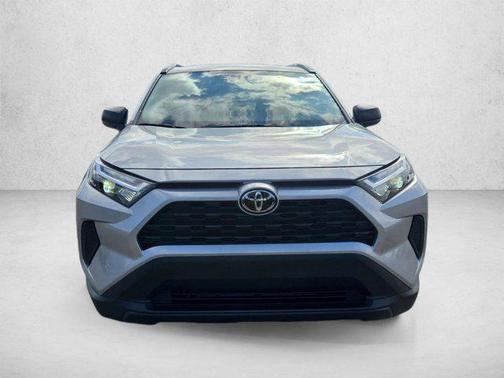 Silver Sky Metallic 2025 Toyota RAV4 Hybrid LE