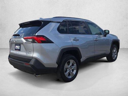 Silver Sky Metallic 2025 Toyota RAV4 Hybrid LE