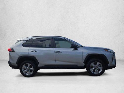 Silver Sky Metallic 2025 Toyota RAV4 Hybrid LE