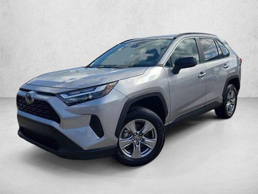 Silver Sky Metallic 2025 Toyota RAV4 Hybrid LE
