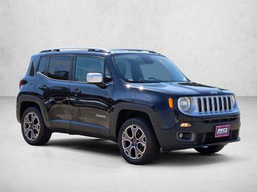 Black 2015 Jeep Renegade Limited
