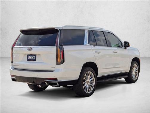 Crystal White Tricoat 2021 Cadillac Escalade Premium Luxury