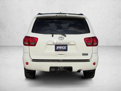 Super White 2017 Toyota Sequoia SR5