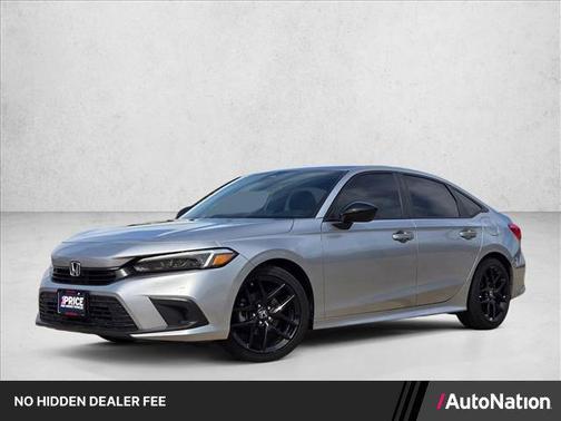 Lunar Silver Metallic 2024 Honda Civic Sport