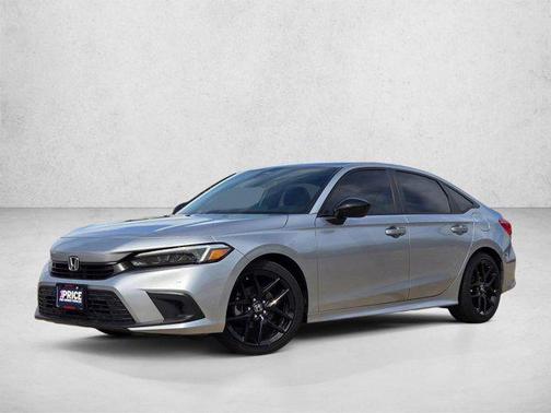 Lunar Silver Metallic 2024 Honda Civic Sport