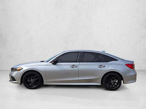 Lunar Silver Metallic 2024 Honda Civic Sport