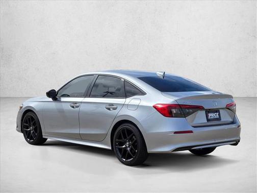 Lunar Silver Metallic 2024 Honda Civic Sport