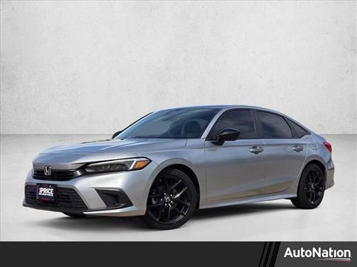 Lunar Silver Metallic 2024 Honda Civic Sport