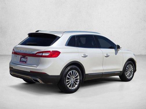 White Platinum Metallic Tri-Coat 2016 Lincoln MKX Select