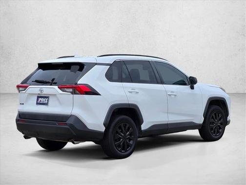 Super White 2019 Toyota RAV4 LE
