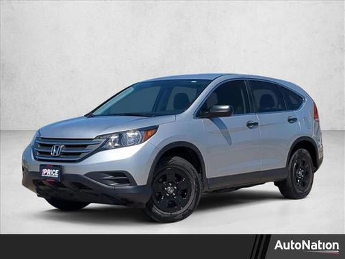 Alabaster Silver Metallic 2013 Honda CR-V LX