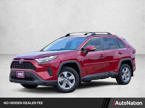 Ruby Flare Pearl 2022 Toyota RAV4 Hybrid XLE