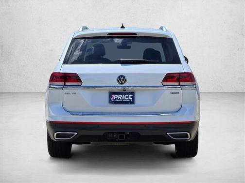Pure White [White] 2023 Volkswagen Atlas 3.6L SEL