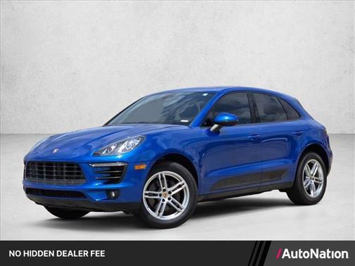 Sapphire Blue Metallic 2017 Porsche Macan Macan