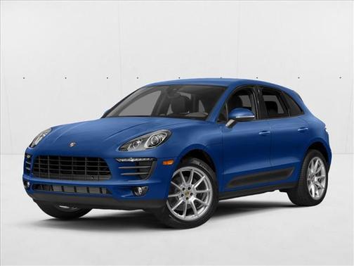 Sapphire Blue Metallic 2017 Porsche Macan Macan