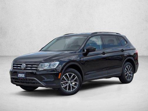 Deep Black Pearl 2021 Volkswagen Tiguan 2.0T S