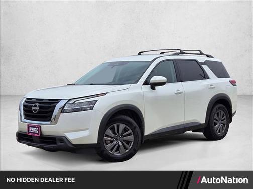Pearl White Tricoat 2022 Nissan Pathfinder SV 2WD