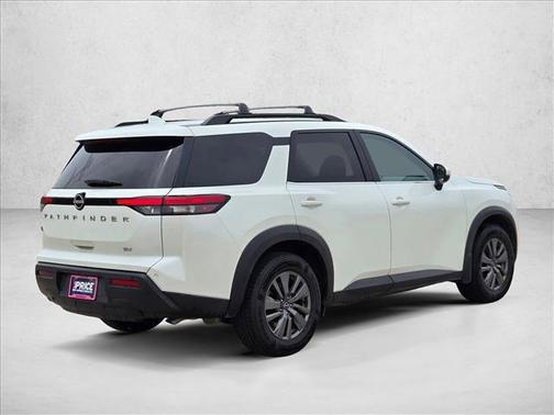 Pearl White Tricoat 2022 Nissan Pathfinder SV 2WD