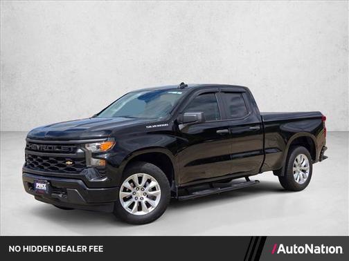 Black 2022 Chevrolet Silverado 1500 Custom