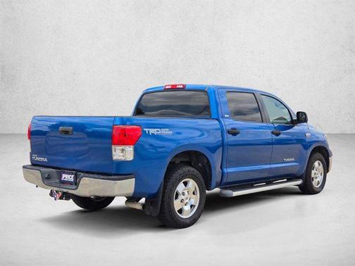 Blue 2010 Toyota Tundra Grade
