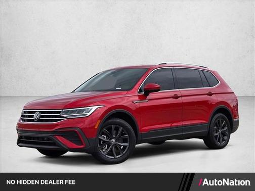 Kings Red Metallic 2024 Volkswagen Tiguan 2.0T SE