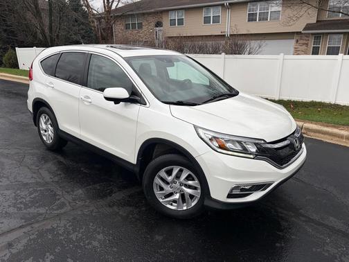 White Diamond Pearl 2015 Honda CR-V EX