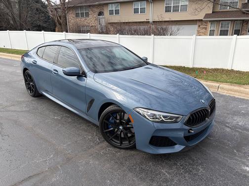 Barcelona Blue Metallic 2022 BMW M850 Gran Coupe xDrive