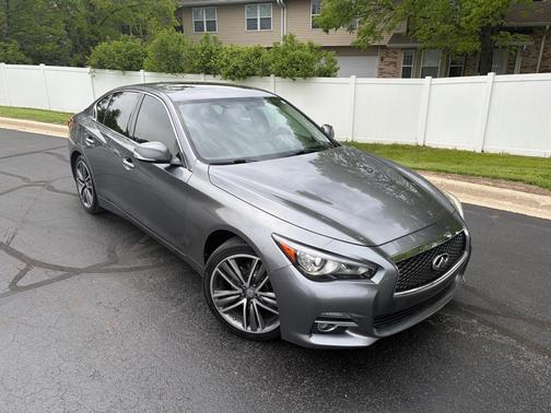 Graphite Shadow 2015 INFINITI Q50 Premium