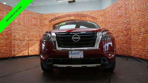 Scarlet Ember 2025 Nissan Pathfinder SL