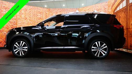 Black 2025 Nissan Pathfinder Platinum