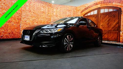 Black 2021 Nissan Sentra SV