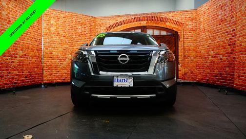 Gun Metallic 2025 Nissan Pathfinder Platinum