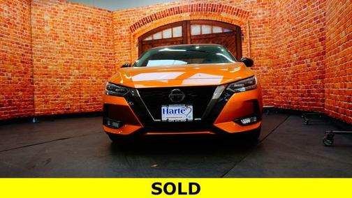 Orange 2021 Nissan Sentra SR