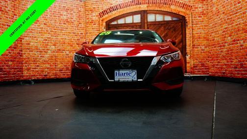 Scarlet Ember 2023 Nissan Sentra SV