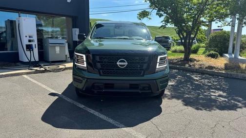 Green Metallic 2024 Nissan Titan SV
