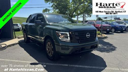 Green Metallic 2024 Nissan Titan SV